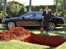Brazilian Man’s Plan To Bury His Bentley Was A Publicity Stunt