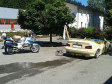 A BMW That’s A Swimming Pool Gets Caught In Germany