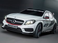 Mercedes GLA45 AMG Concept Breaks Cover At Los Angeles Auto Show