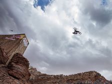 Kelly McGarry’s Bicycle Backflip Over 72ft Canyon Is Scary As Hell