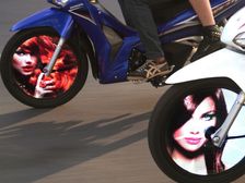 Wheelies From World Moto Turns Wheels Into Screens