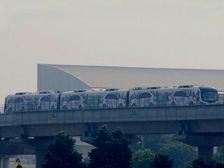 Skoda Turns Gurgaon Rapid Metro Into Advert With Complete Train Wrap