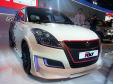 Maruti Swift Volt At Auto Expo 2014 Enthralls Crowd
