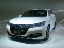 Honda Accord Hybrid At Auto Expo 2014