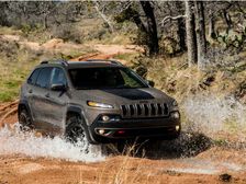 Jeep Cherokee Unveil At Geneva Motor Show; 2015