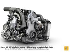 Renault 1.6-Liter Energy dCi 160 Diesel Twin Turbo Engine Revealed