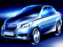 Datsun Sedan For Russia Sketch Revealed