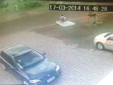 Cyclist, Knocked Down By Mattress, Also Gets Saved By It