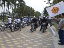 Royal Enfield Tour of Bhutan & One Ride 2014 Flagged Off From Siliguri