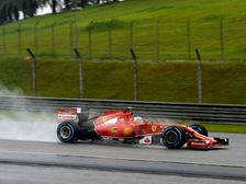 Formula One 2014 China Qualifying In Rain