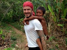 David Beckham To Ride A Triumph Through The Amazon Rainforest