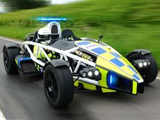 Ariel Atom Police Car In The U.K To Promote Motorcycle Safety!