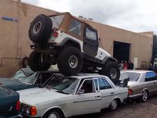 Beating A Traffic Jam With A 4X4