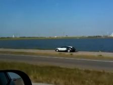 Bugatti Veyron Goes For A Swim