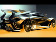 McLaren P1 GTR Sketch Revealed Prior To Debut