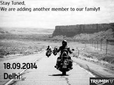 Triumph India Launching New Motorcycle On 18th September, 2014