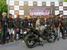Yamaha Commence 'Mission 10000 Km'