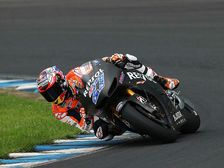 Casey Stoner Tests 2015 Honda MotoGP Motorcycle