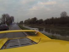 Ferrari F50 Used To Tow Wakeboarder
