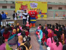 Yamaha Celebrates Zippy’s Birthday At Nirmal Chhaya With Kids & Women