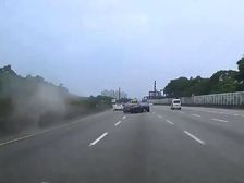 Ferrari Forces Nissan GT-R Off-Road Into An Accident