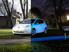 Nissan Adopts Glow In The Dark Paint For Its Leaf EV