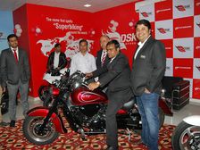 DSK Hyosung Rider Zone Showroom Inaugurated In Jaipur