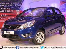 Tata Motors Zest Compact Sedan XTA Variant Launched In India