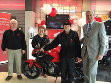 Honda Gifts A Loyal Fan His 55th Honda Motorcycle