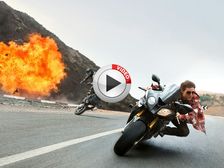 Tom Cruise Rides BMW S1000RR In Mission Impossible Rogue Nation