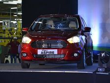 Ford Figo Aspire Revealed At New Sanand Facility In India