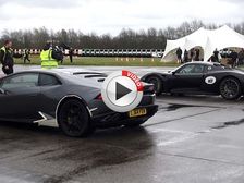 Lamborghini Huracan Vs Porsche 918 Spyder In An Epic Battle
