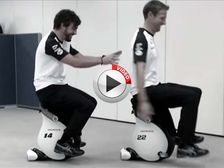 Alonso & Button Of McLaren Honda Meet The UNI-CUB