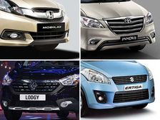 Renault Lodgy vs Innova vs Mobilio vs Ertiga Comparison