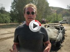 Arnold Schwarzenegger Invites Fan To Destroy Stuff With A Tank
