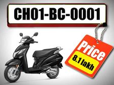 Man Pays INR 8 Lakhs For Honda Activa Registration Number