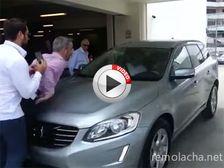 Self-Driving Volvo Knocks Down Observer During Demonstration!