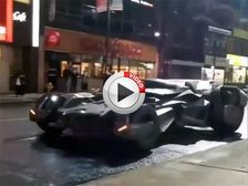 The New Batmobile In Action At Suicide Squad Movie Shoot