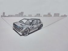 Open Class Hatchback Racer Concept