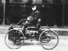 Back Then Today: Henry Ford Tests The Ford Quadricycle