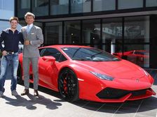 MotoGP Champion Casey Stoner Pays Visit To Automobili Lamborghini