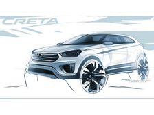 Hyundai Creta Reveals 'Fluidic Sculpture 2.0' Prior To 21st July Debut