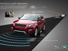 JLR Researching New Pothole Detection Technology