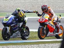 Rossi & Marquez Fight It Out Till The Last Corner Of Assen GP