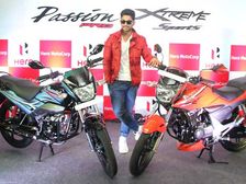 Hero Xtreme Sports & Passion Pro Unveiled By Allu Arjun
