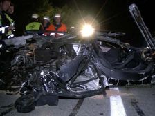 71 Year Old Crashes McLaren 12C At 240 Km/h
