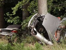 Porsche Boxster Splits Into Two After Accident; Driver Dies