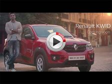 Renault Kwid Showcased As Coming Soon With Ranbir Kapoor