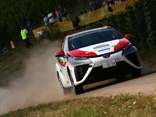 WRC: Toyota Mirai Hydrogen Car Goes Rallying!