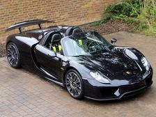 Black Porsche 918 Spyder For Sale In The UK